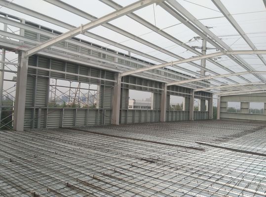 100mm PU Insulated Cold Storage Steel Warehouse Temperature Controlled Sandwich Panel Building Q235B Frame Structure