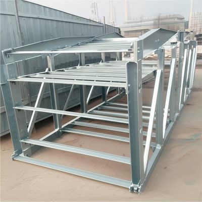 Cyclone Rated 300km/h Wind Resistant Coastal Steel Shed Metal Building Hot Dip Galvanized Q355B Portal Frame System