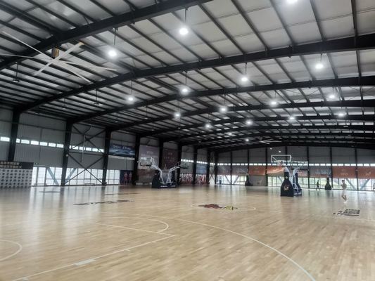 Customizable Steel Structure Building with 5-28mm Thickness and SA 2.5 Shot Blasting Level for Industrial Use