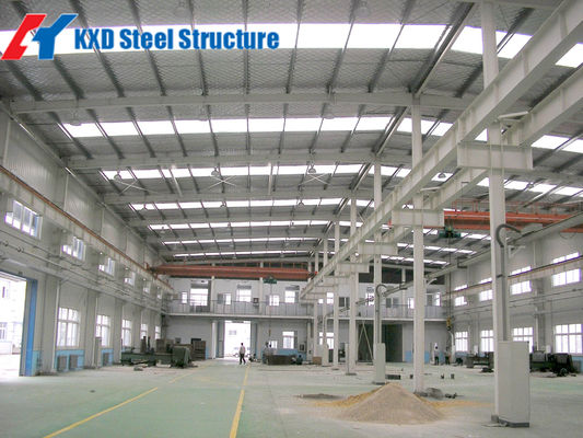 Commercial Steel Building with Steel Structure Frame Finished For Direct Install Support Fast With Installing Drawing Guide and Weather Resistance