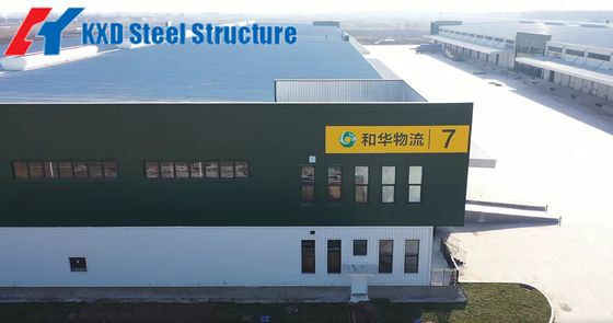 Customizable Steel Structure Building with Powder Coating and Tie Beam Round Pipe or Square Tube