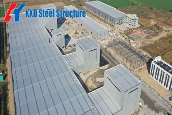 Durable Steel Structure Warehouse with 20-50 Years Lifespan Featuring Customized Logo and Glass Window Options