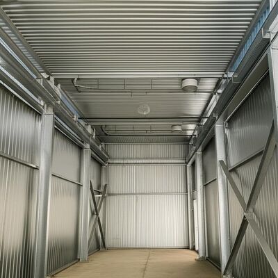 More Than 50 Years Lifespan Industrial Steel Structure Offering Natural And Mechanical Ventilation Options Durable For Industrial