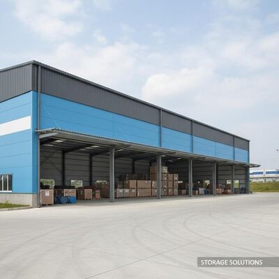 Steel Color Sheet Roof Panel Steel Structure Warehouse Wall Panel Up To Customers Requirements Providing Storage Solutions