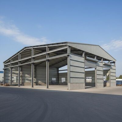 Q235B Q355B Steel Modular Construction Steel Structure Building Suitable for Factories Workshops and Agricultural Storage Solutions