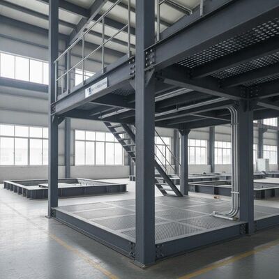 Steel Structure Platform Industrial Steel Structure Customization Strong Modular Steel Structures for Industrial Projects