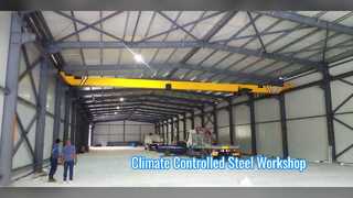 Insulated Steel Workshop Temperature Controlled Plant