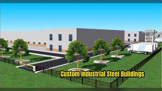 Custom PEB Industrial Steel Buildings Expert Manufacturing