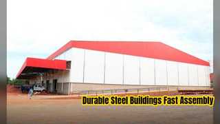 Custom Industrial Steel Buildings Fast Assembly Solution