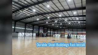 Durable Commercial Steel Buildings Fast Installation