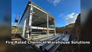 Fire Rated Industrial Chemical Storage Warehouse Solutions